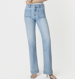 Flying Monkey "90's Kid" Super High Rise Flare Jeans
