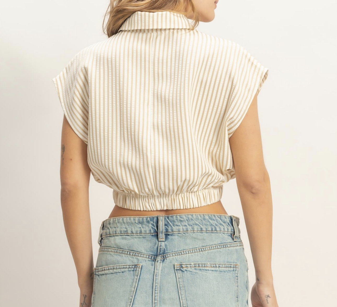 HyFve "Gonna be Golden" Crop Top