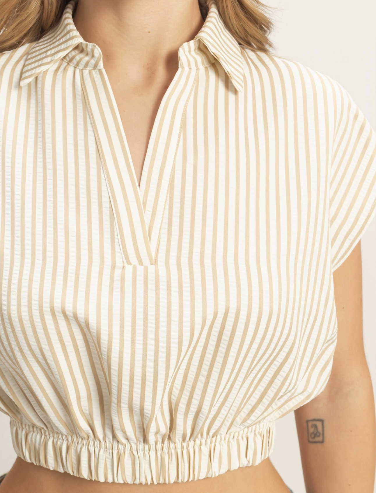 HyFve "Gonna be Golden" Crop Top