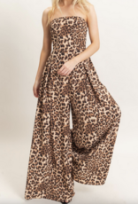 HyFve "Right Here, Right Meow" Strapless Jumpsuit