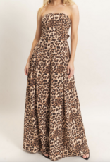 HyFve "Right Here, Right Meow" Strapless Jumpsuit