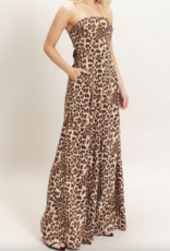 HyFve "Right Here, Right Meow" Strapless Jumpsuit