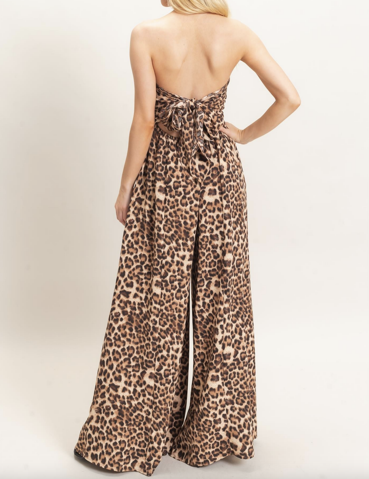 HyFve "Right Here, Right Meow" Strapless Jumpsuit