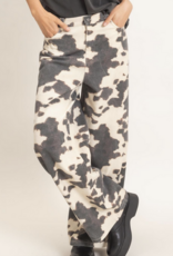 HyFve "Moo-ve it Along" Wide Leg Jeans