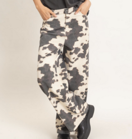 HyFve "Moo-ve it Along" Wide Leg Jeans