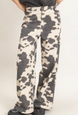 HyFve "Moo-ve it Along" Wide Leg Jeans