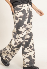 HyFve "Moo-ve it Along" Wide Leg Jeans