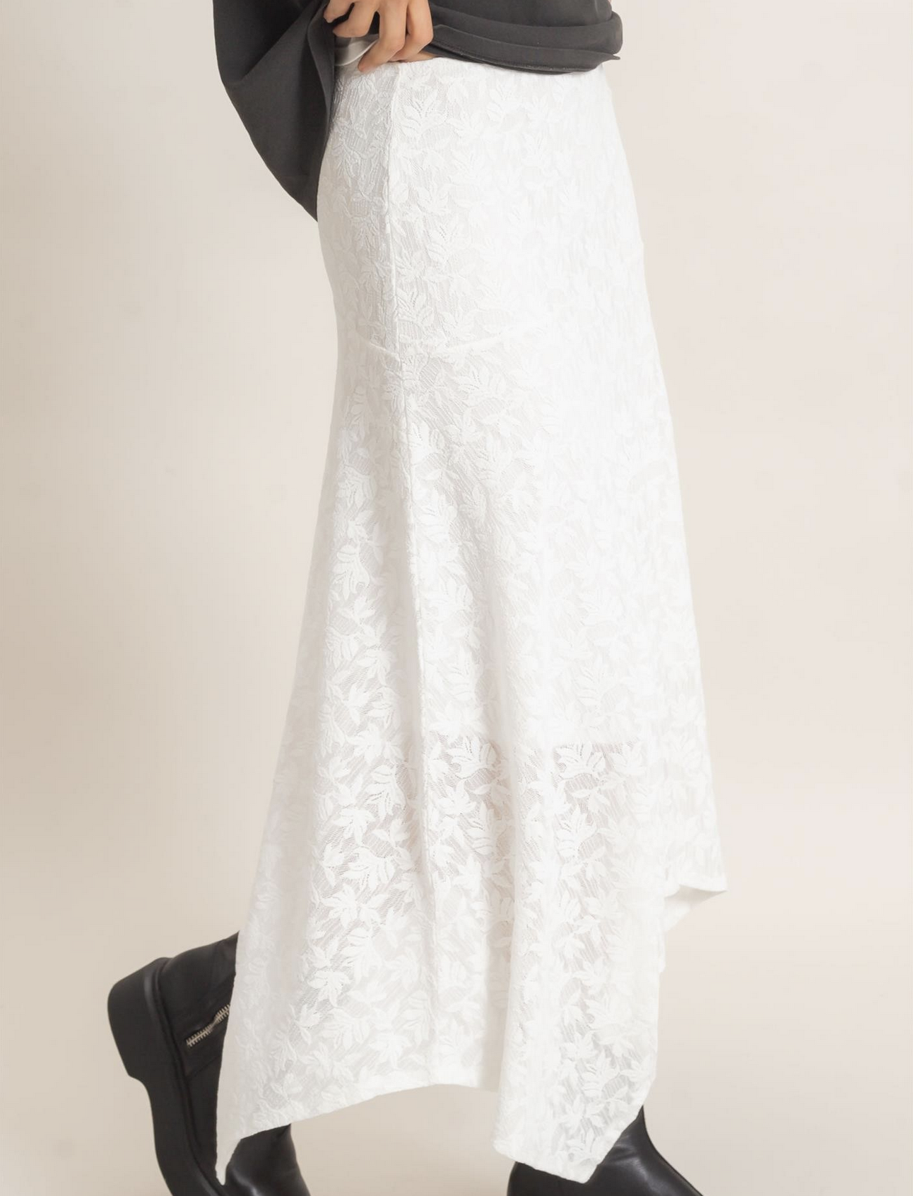HyFve "Swipe Right" Midi Skirt