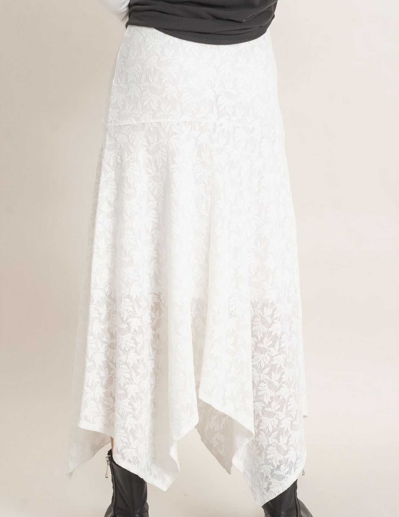 HyFve "Swipe Right" Midi Skirt