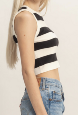 HyFve "Stripe While the Iron's Hot" Knit Top