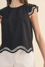 &Merci "Cut for the Catwalk" Top