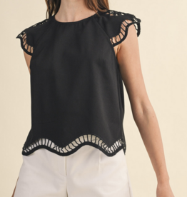 &Merci "Cut for the Catwalk" Top