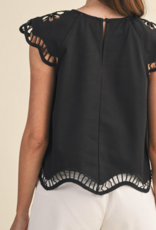 &Merci "Cut for the Catwalk" Top
