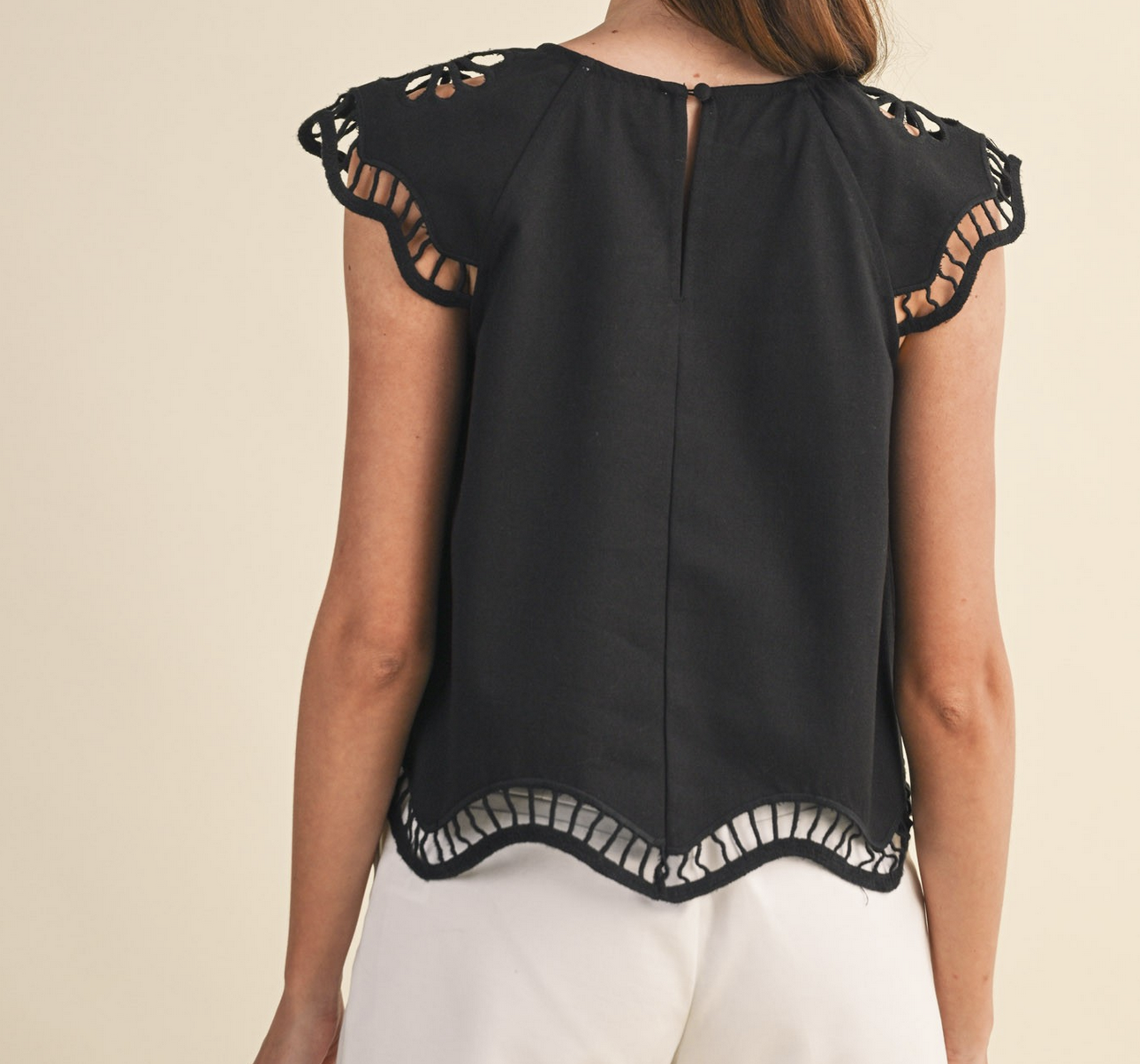 &Merci "Cut for the Catwalk" Top