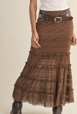 &Merci "A Mermaid's Tale" Midi Skirt