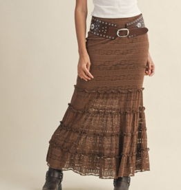 &Merci "A Mermaid's Tale" Midi Skirt
