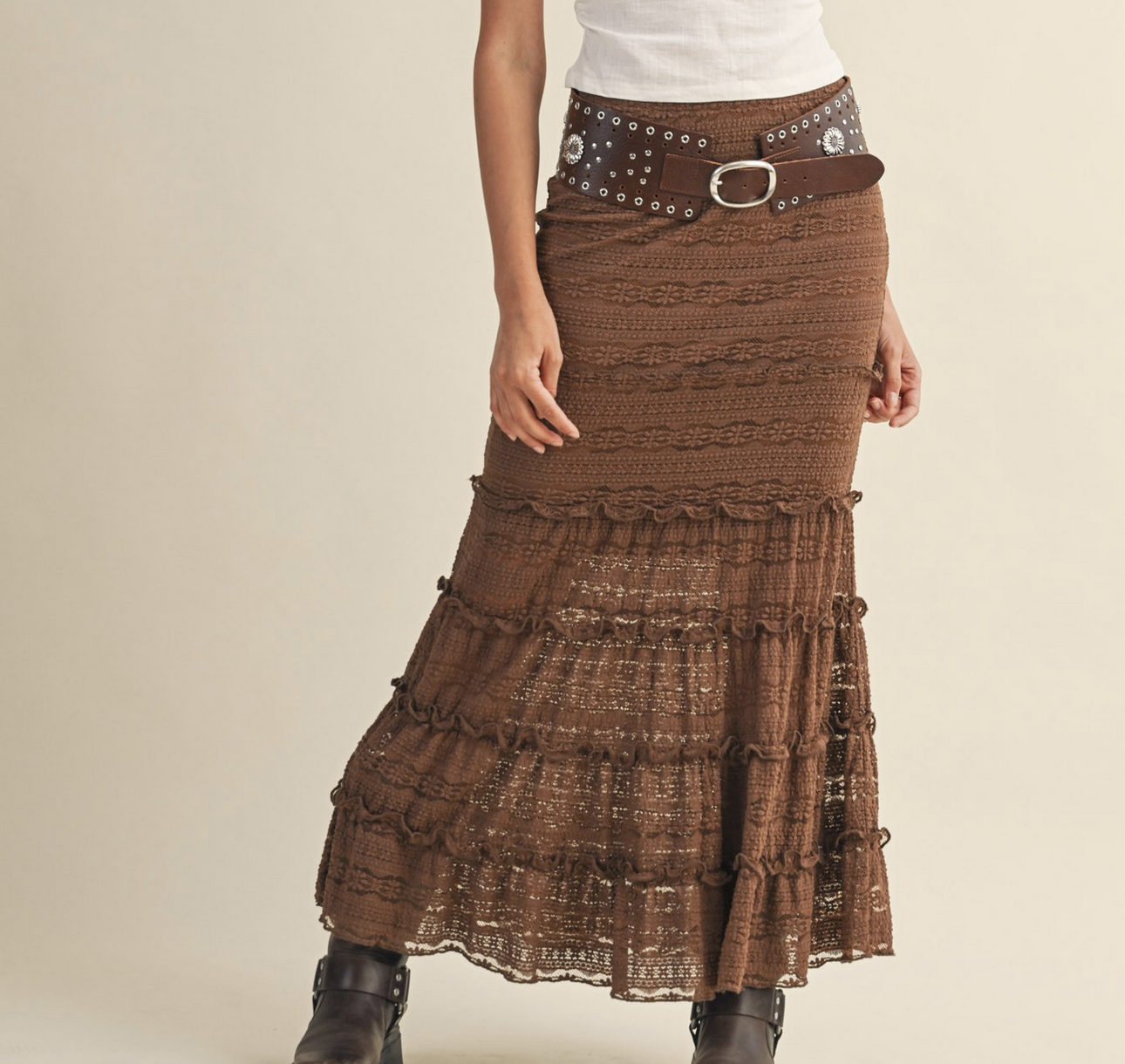 &Merci "A Mermaid's Tale" Midi Skirt