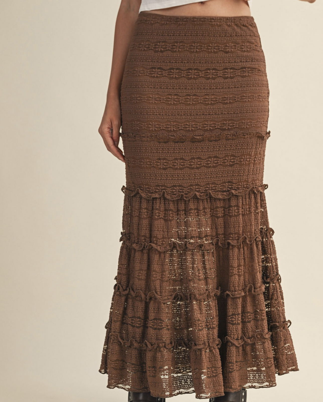 &Merci "A Mermaid's Tale" Midi Skirt