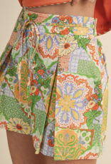 &Merci "Pleat, Re-pleat" Shorts