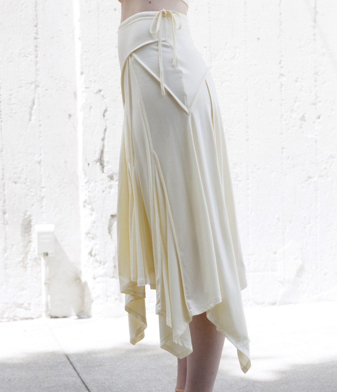 Storia "Go with the Flow" Midi Skirt