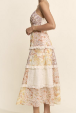 Davi&Dani "It Goes Chiff-On & On & On" Maxi Dress