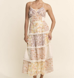 Davi&Dani "It Goes Chiff-On & On & On" Maxi Dress
