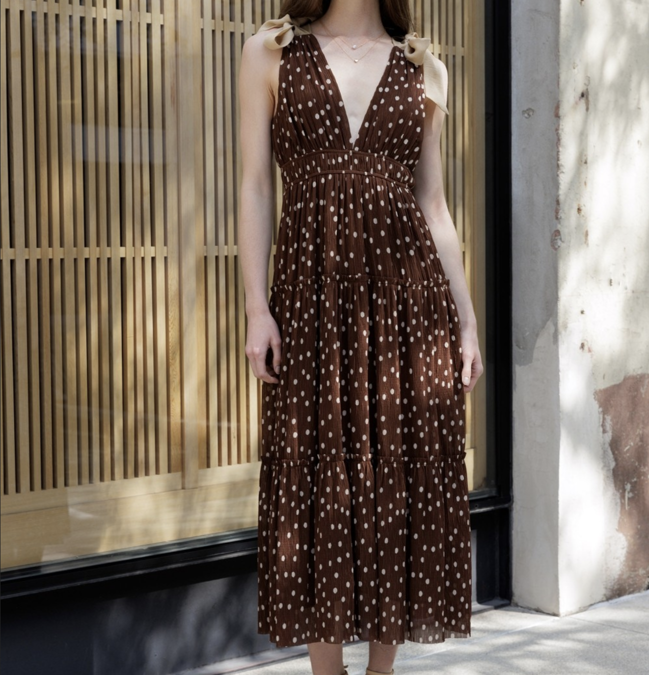 Storia "All for Dot" Maxi Dress