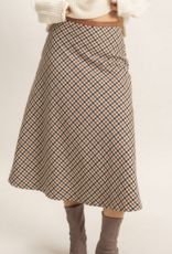 HyFve "'Tis Fall-y to be Wise" Midi Skirt