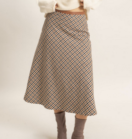HyFve "'Tis Fall-y to be Wise" Midi Skirt