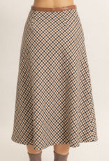 HyFve "'Tis Fall-y to be Wise" Midi Skirt