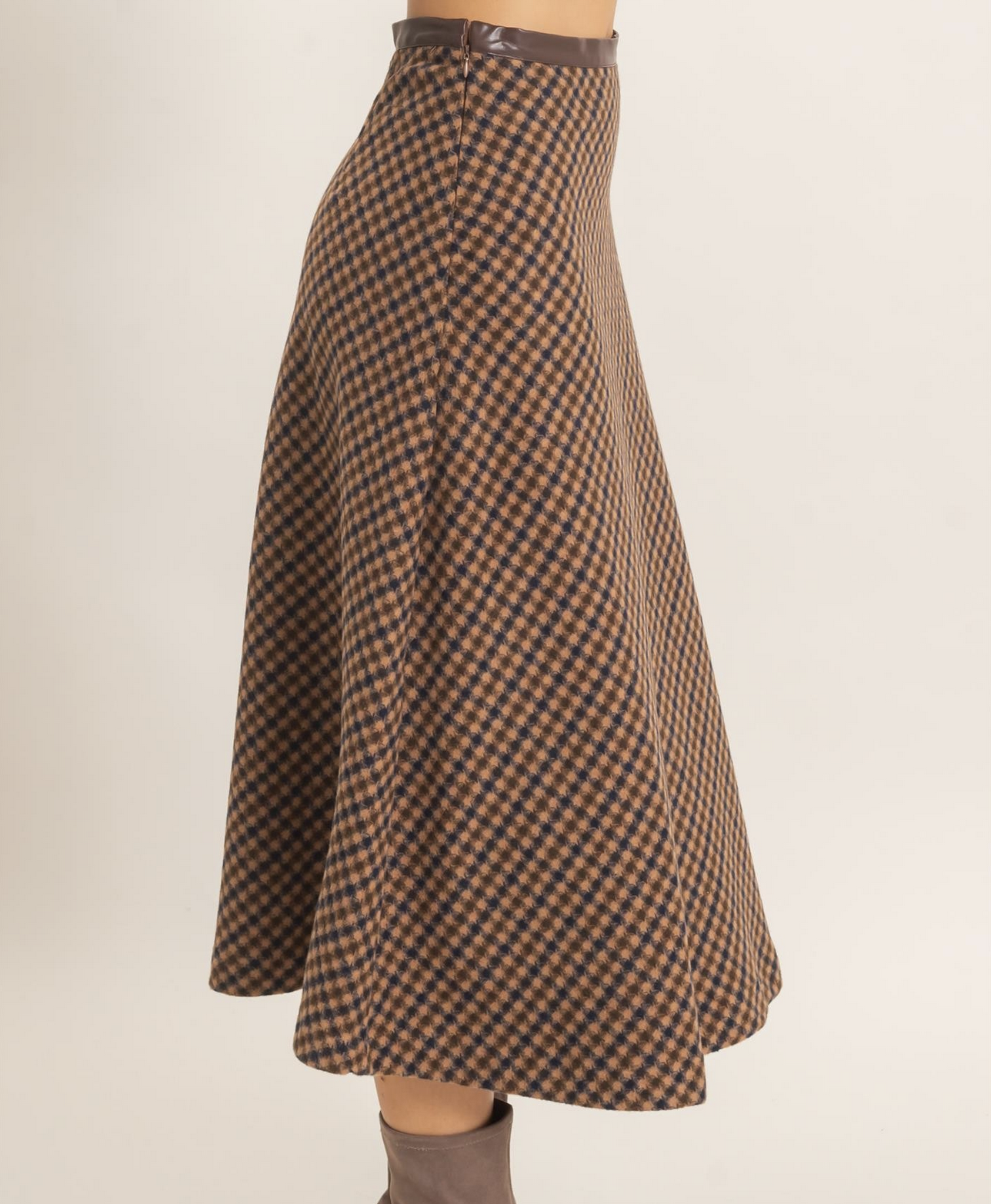 HyFve "'Tis Fall-y to be Wise" Midi Skirt