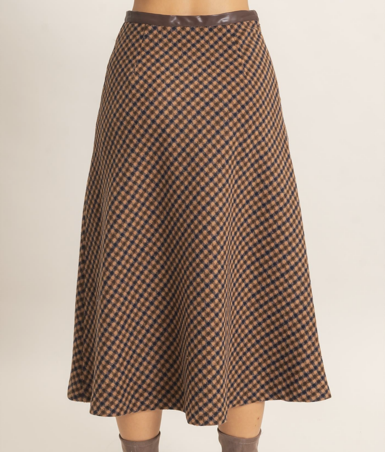 HyFve "'Tis Fall-y to be Wise" Midi Skirt