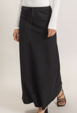 HyFve "Watching the World Go Bias" Midi Skirt