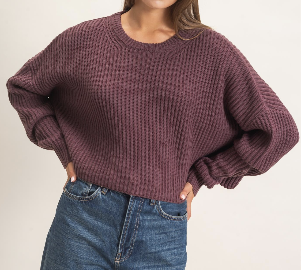 HyFve "Stop, Crop, & Stroll" Sweater