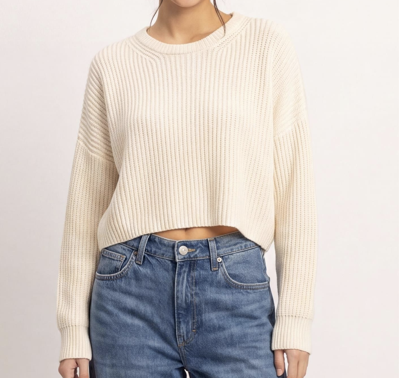 HyFve "Stop, Crop, & Stroll" Sweater