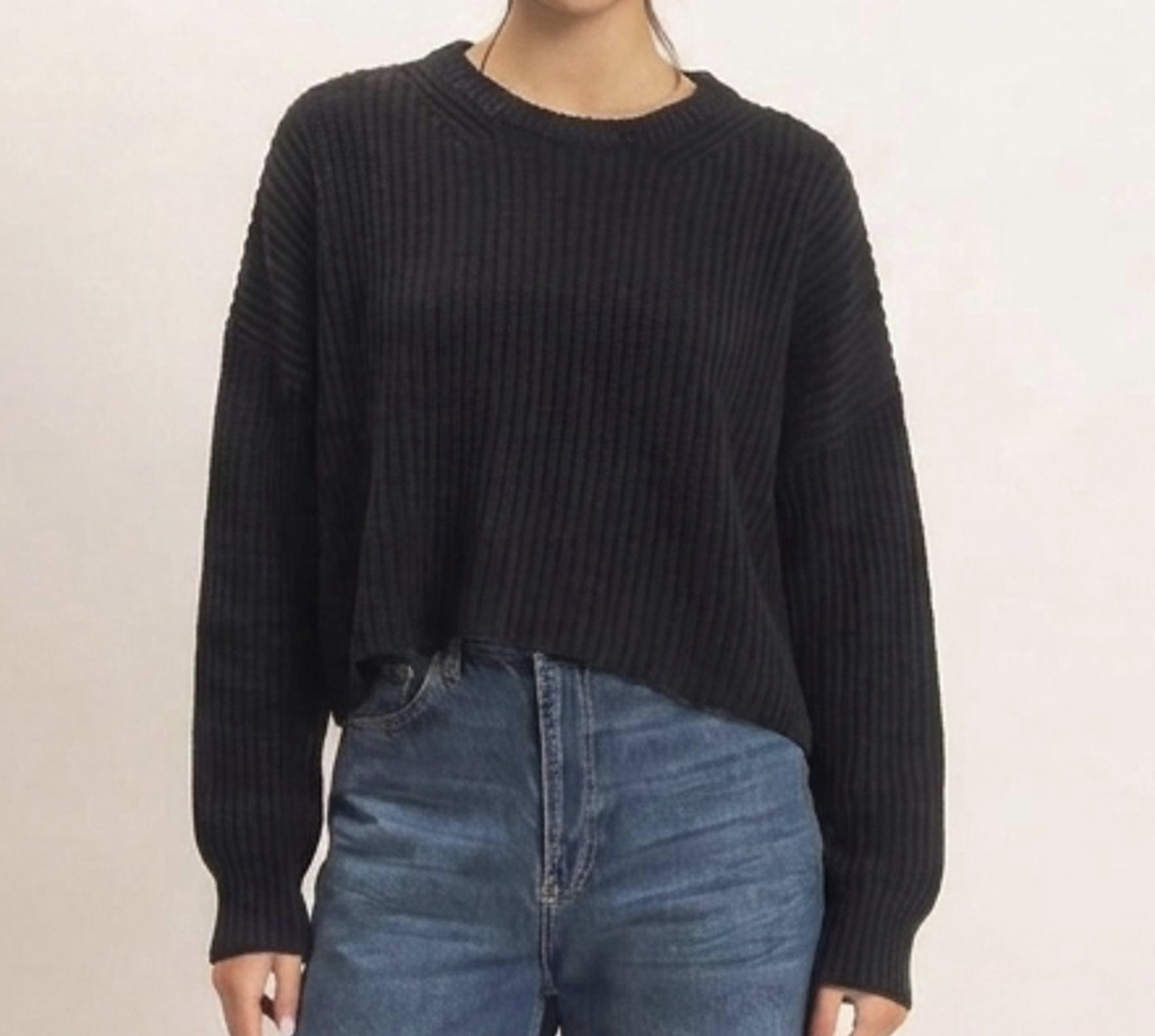 HyFve "Stop, Crop, & Stroll" Sweater