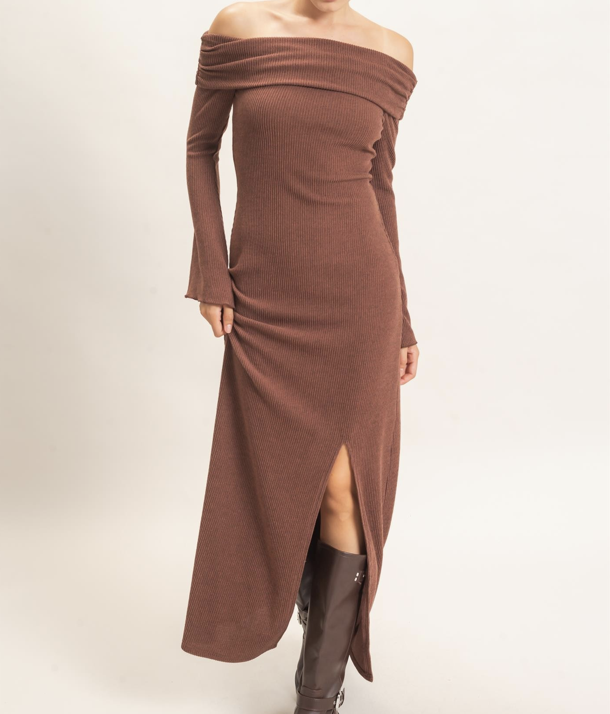 HyFve "Pumpkin Spice & Everything Nice" Maxi Dress