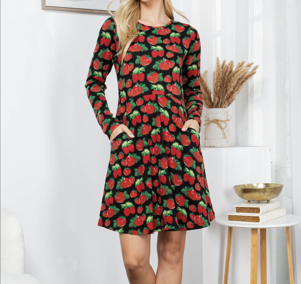 LA Soul "Not a Straw-worry in the World"  Sweater Dress