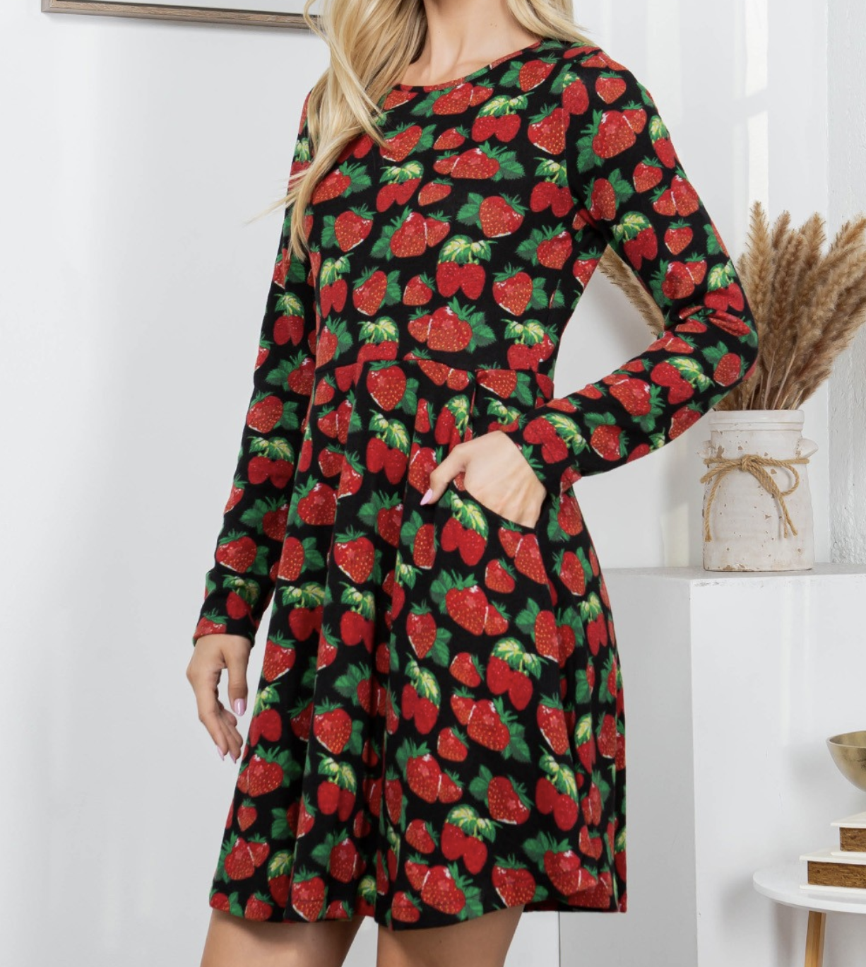 LA Soul "Not a Straw-worry in the World"  Sweater Dress