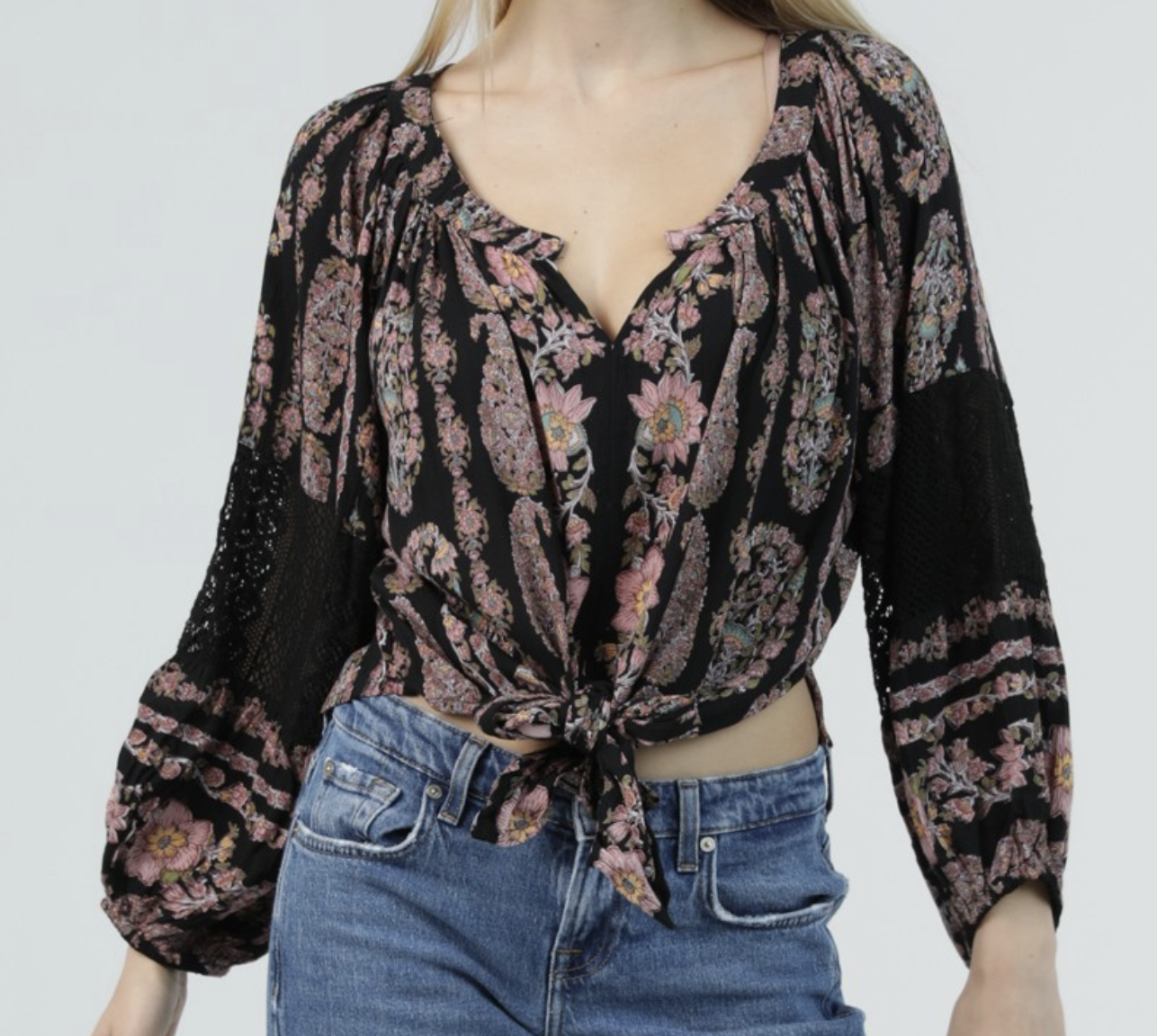 Angie "Forget Me Knot" Top