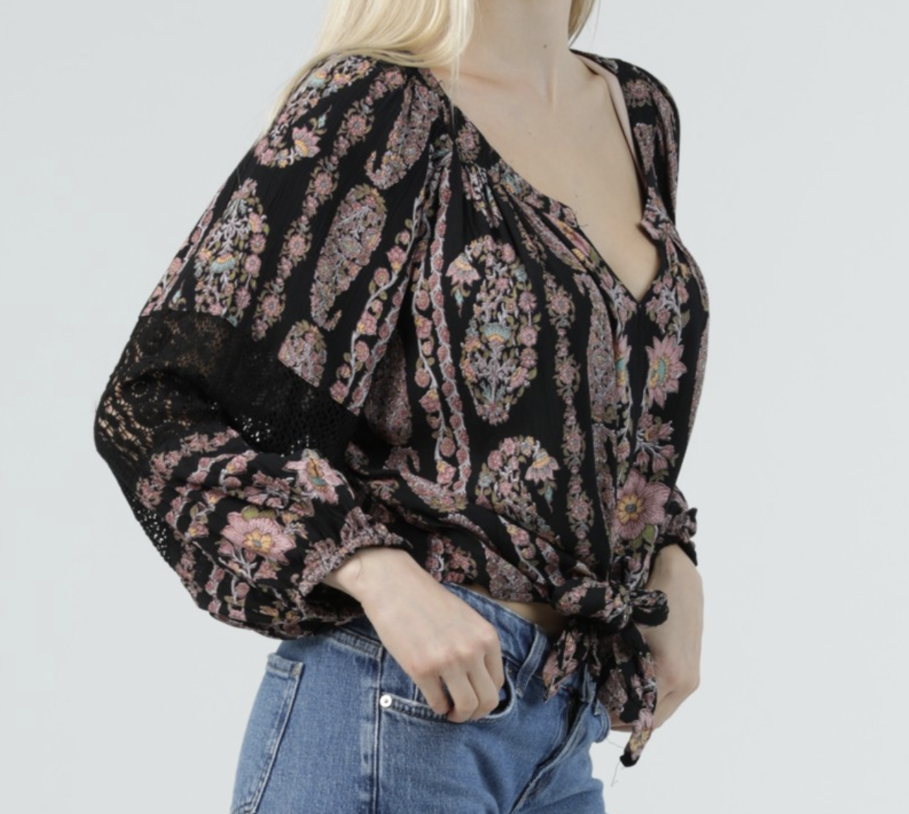 Angie "Forget Me Knot" Top