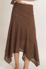 HyFve "Swipe Right" Midi Skirt