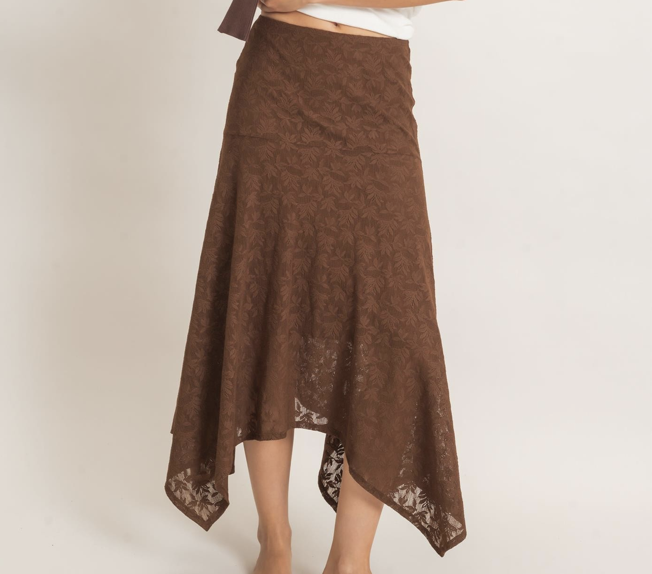 HyFve "Swipe Right" Midi Skirt