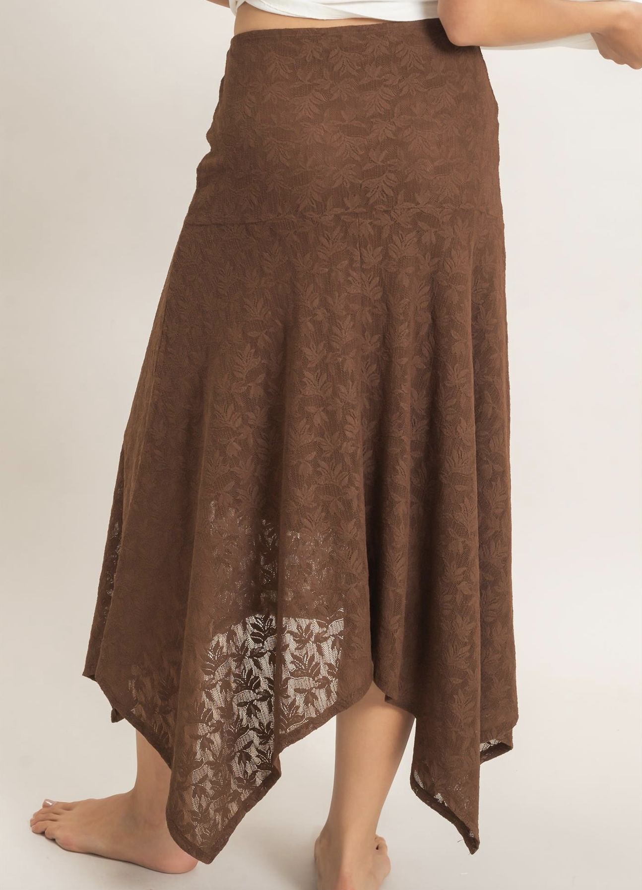 HyFve "Swipe Right" Midi Skirt