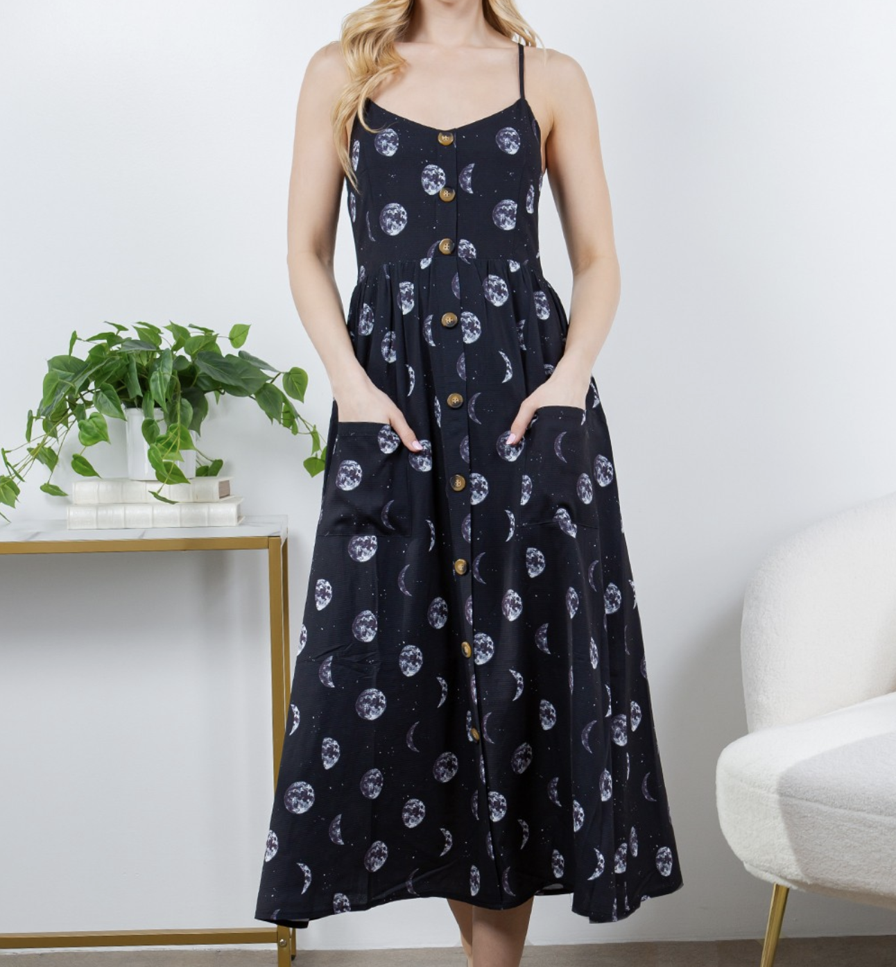 LA Soul "Un-Phased" Maxi Dress