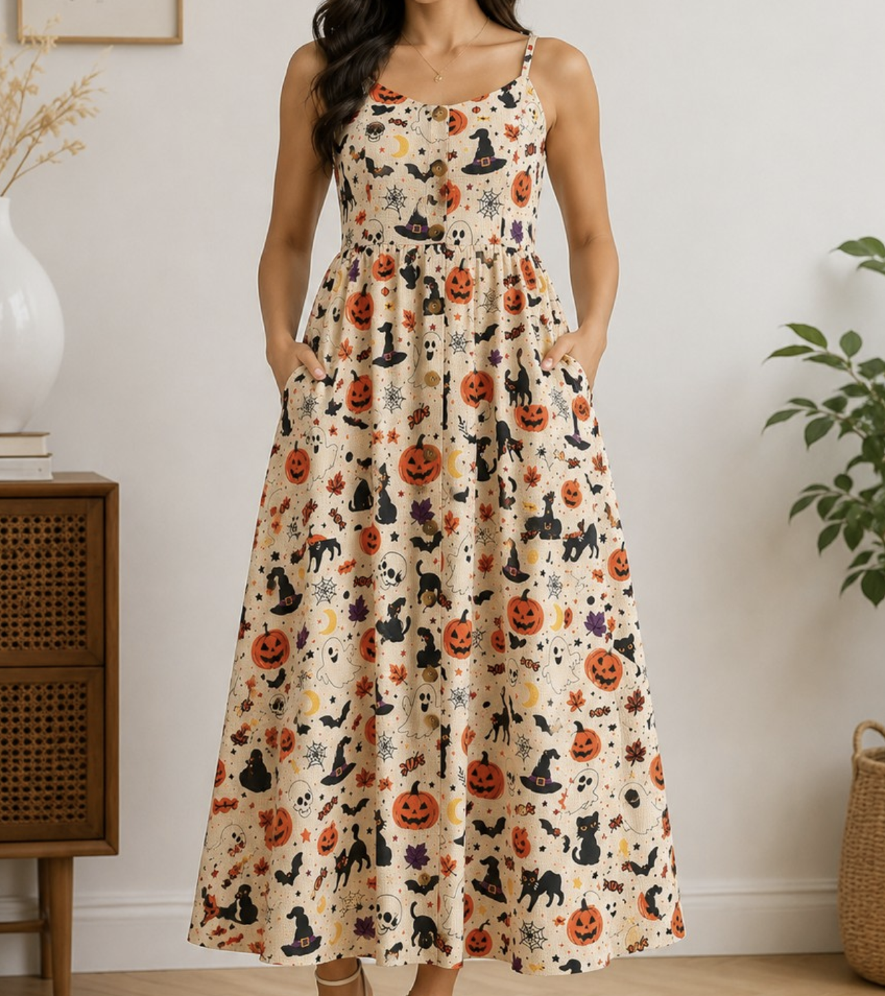 LA Soul "Tricks and Treats" Maxi Dress