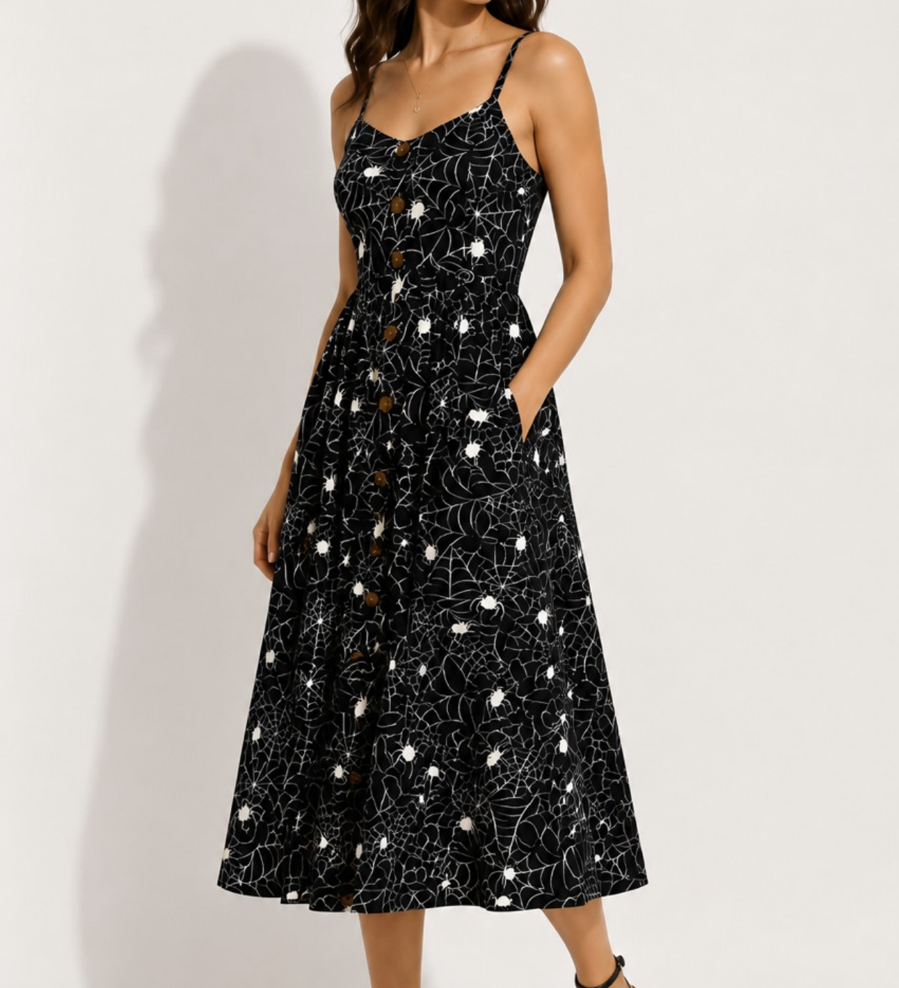 LA Soul "Feeling In-spidered" Maxi Dress