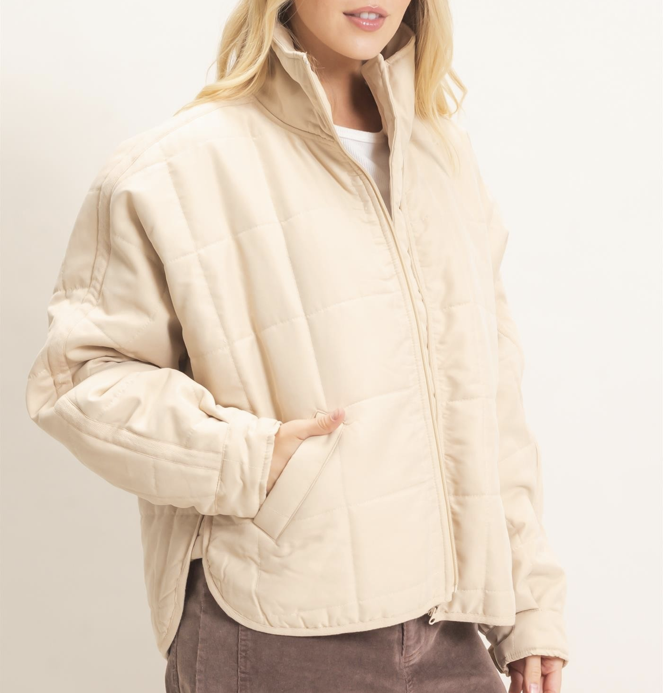 HyFve "Snug as a Bug in a Rug" Quilted Jacket