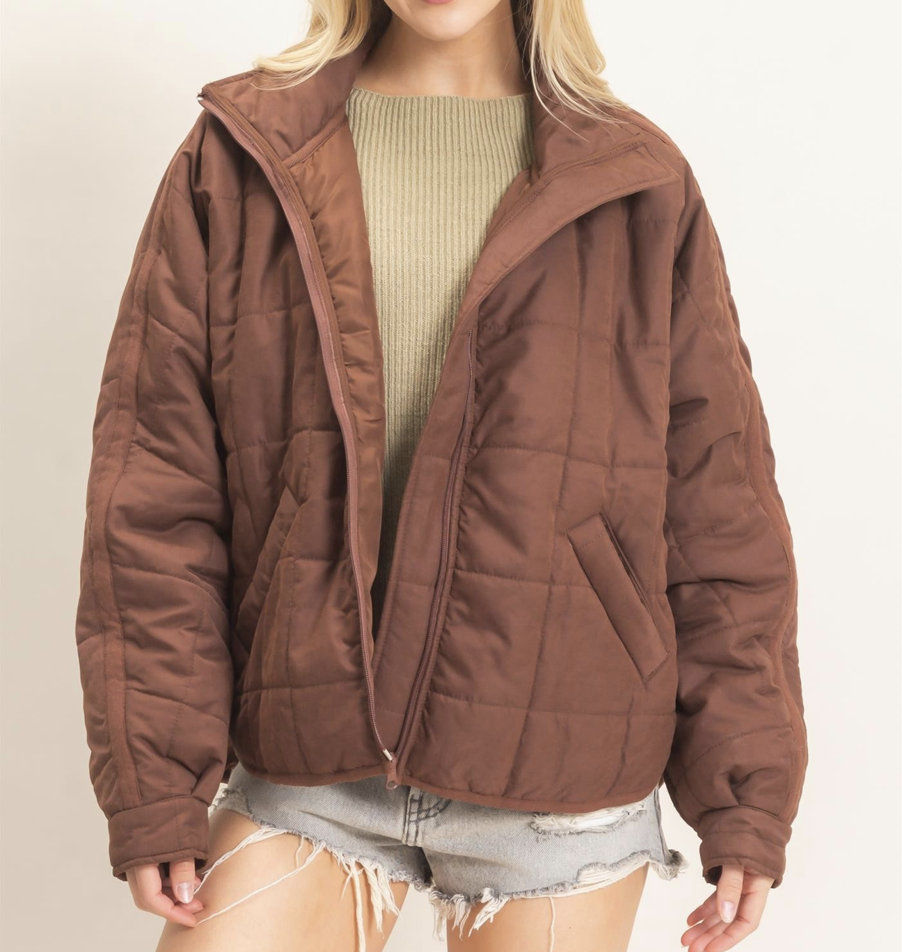 HyFve "Snug as a Bug in a Rug" Quilted Jacket