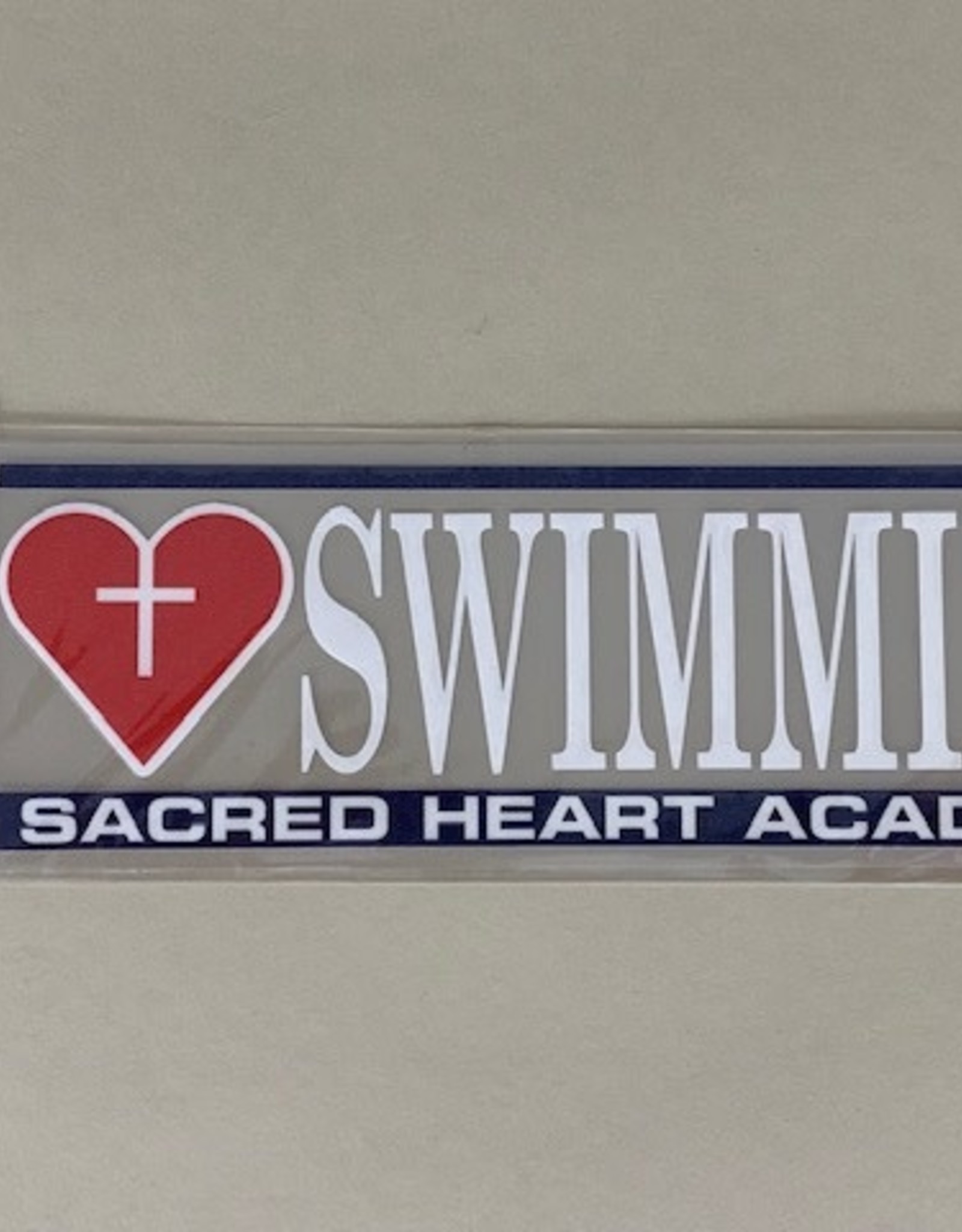 SWIMMING CAR DECAL